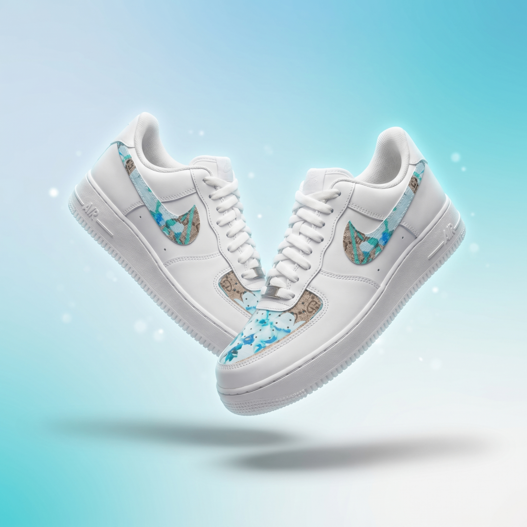 AF1 - Floral Monogram